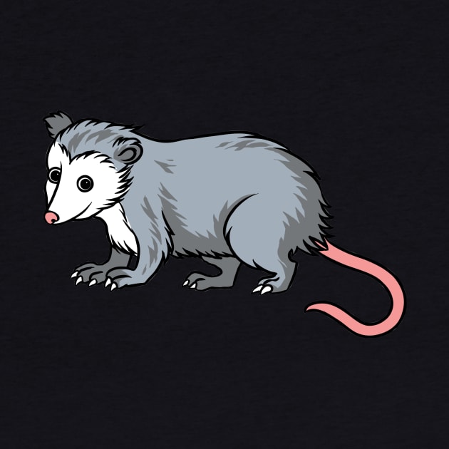 Possum by fromherotozero